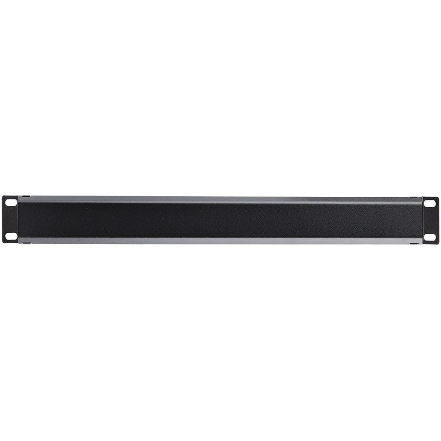 StarTech.com 1U Horizontal Finger Duct Rack Cable Management Panel with Cover — CMDUCT1UX