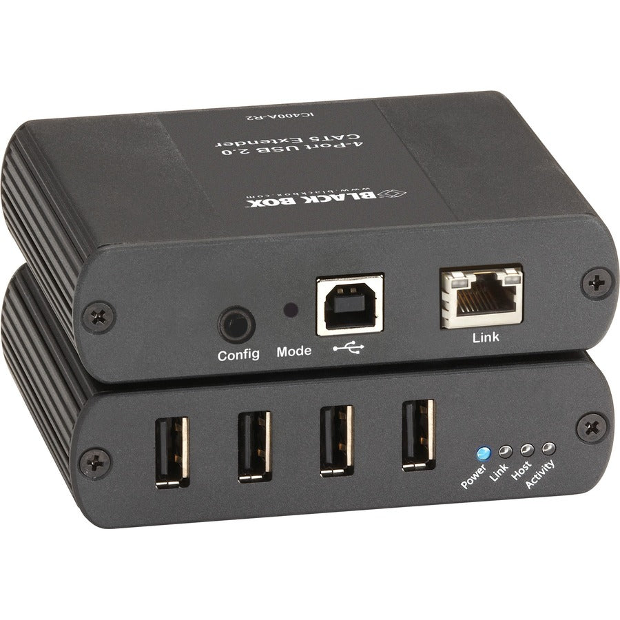 Black Box USB 2.0 Extender 4 Port CATx — IC400A-R2