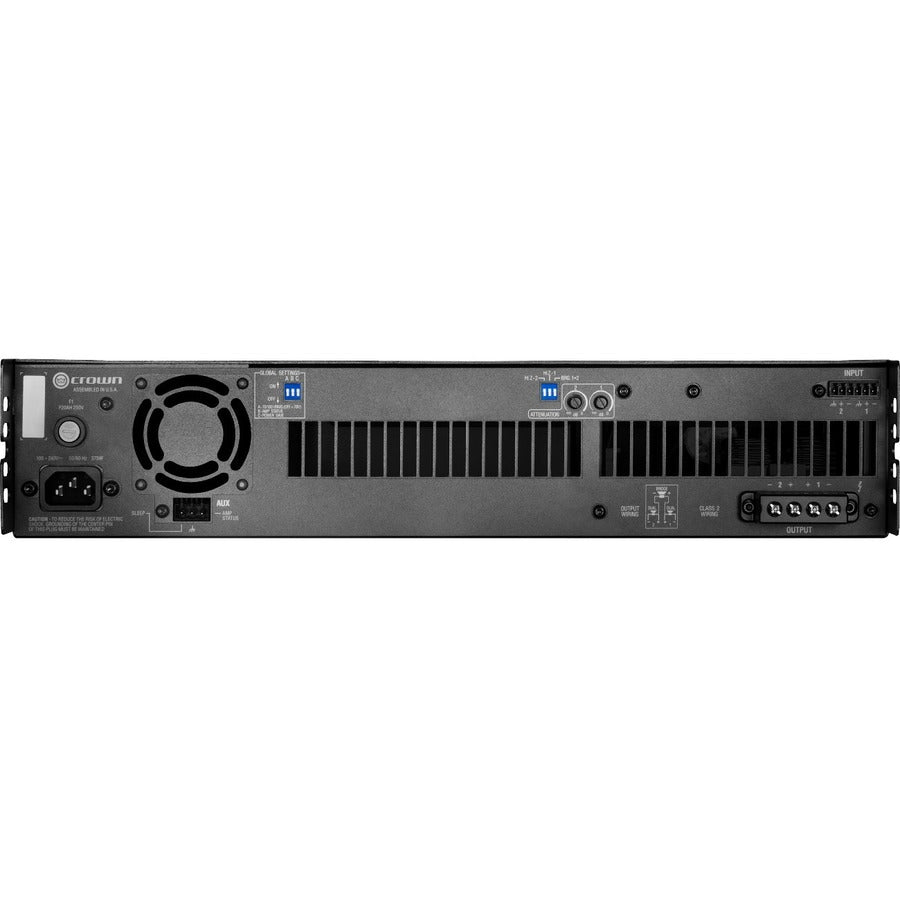 Crown DriveCore Install 2|600 Amplifier - 1200 W RMS - 2 Channel - Silver — DCI2X600-U-USFX