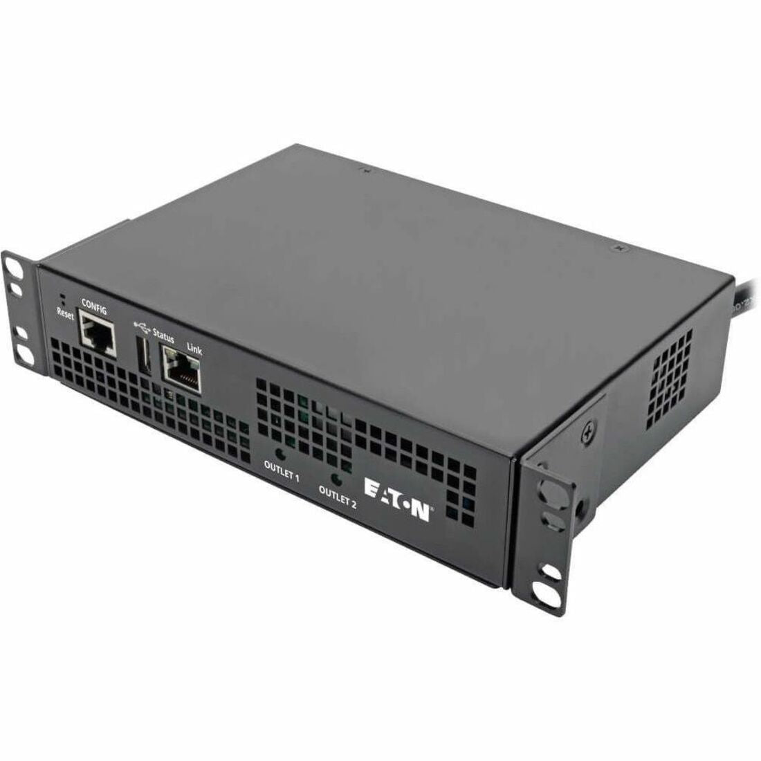 Eaton 1.4kW 120V Single-Phase Switched Mini PDU - LX Platform Interface, NEMA 5-15P 6 ft. (1.83 m) Cord, 0U, TAA — PDU15NETLX