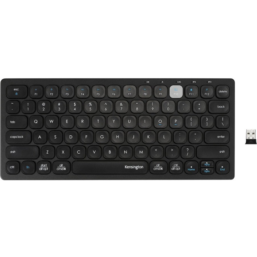 Kensington Multi-Device Dual Wireless Compact Keyboard — K75502US