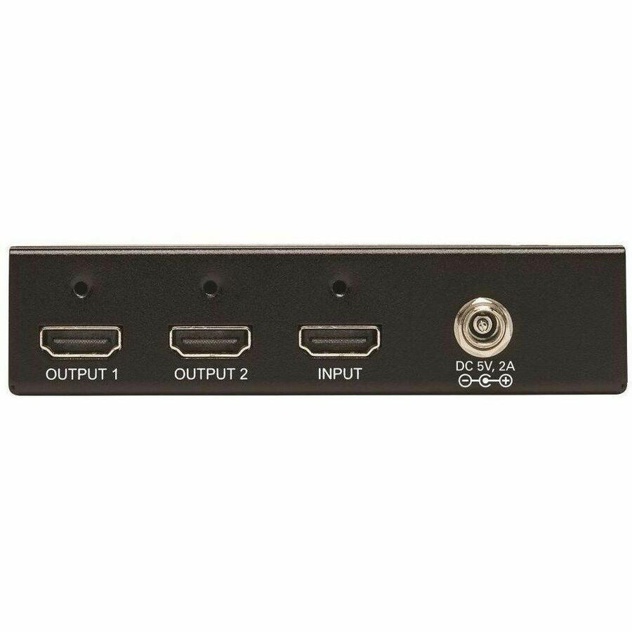 Eaton Tripp Lite Series 2-Port HDMI Splitter - 4K @ 60 Hz, 4:4:4, Multi-Resolution Support, HDR, HDCP 2.2, TAA — B118-002-HDR