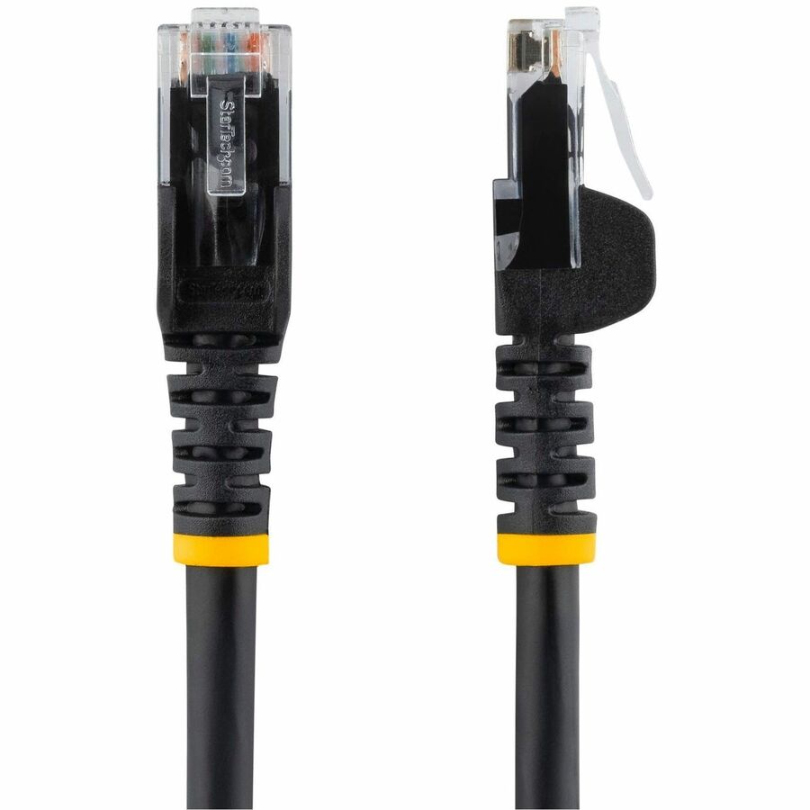 StarTech.com 15 ft. CAT6 Ethernet Cable - 10 Pack - ETL Verified - Black CAT6 Patch Cord - Snagless RJ45 Connectors - 24 AWG - UTP — N6PATCH15BK10PK