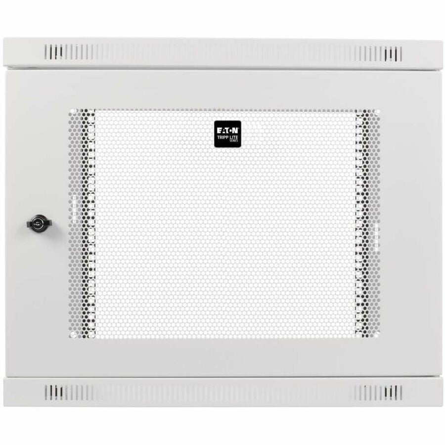 Eaton Tripp Lite Series SmartRack 9U Low-Profile Switch-Depth-Plus Wall-Mount Mini Rack Enclosure, White — SRW9UDPW