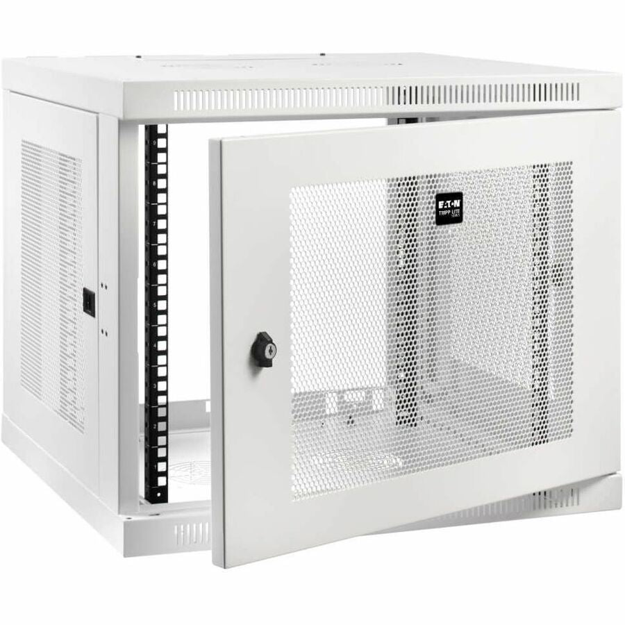 Eaton Tripp Lite Series SmartRack 9U Low-Profile Switch-Depth-Plus Wall-Mount Mini Rack Enclosure, White — SRW9UDPW