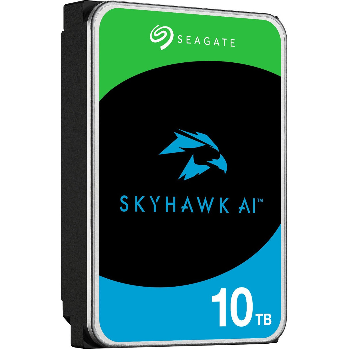 Seagate SkyHawk AI ST10000VE001 10 TB Hard Drive - 3.5" Internal - SATA (SATA/600) - Conventional Magnetic Recording (CMR) Method — ST10000VE001