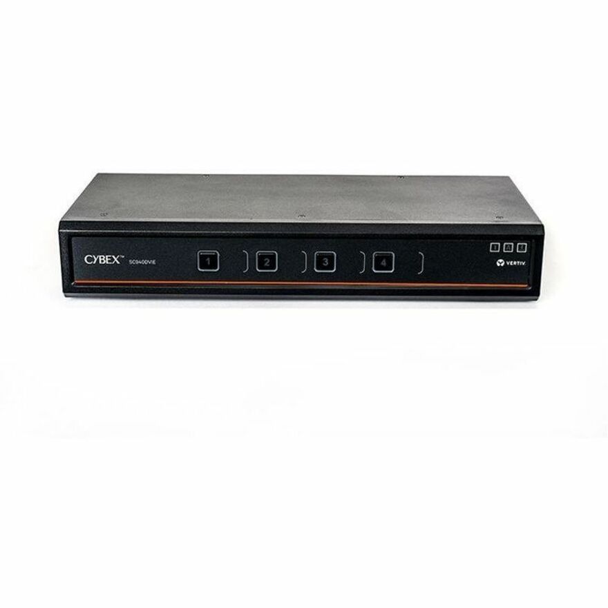 Vertiv Avocent Cybex SC900 Secure Desktop KVM Switch, Dual Head Monitor, 8 Port, Touch Screen Support, NIAP Version 4.0, TAA Compliant (SC940DVI-400) — SC940DVI-400