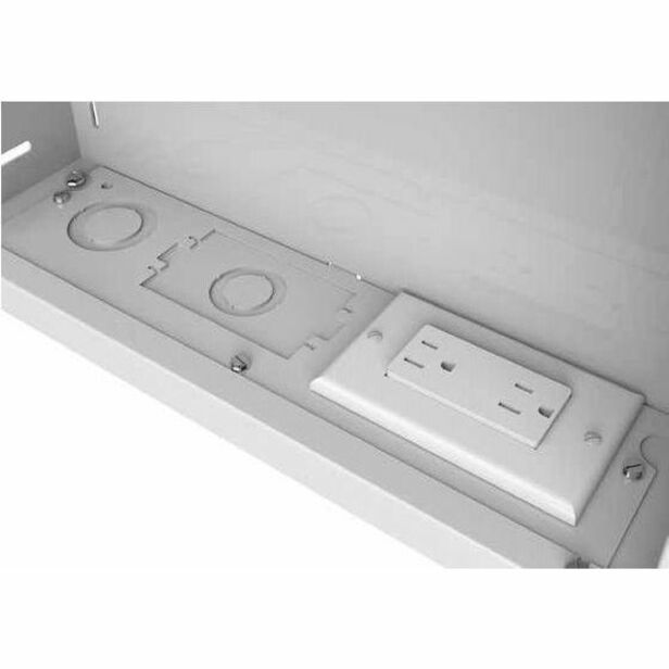 Peerless-AV® 14"x9" In-Wall Box for Recessed Power and AV Components with optional Surge Protector — IB14X9-W