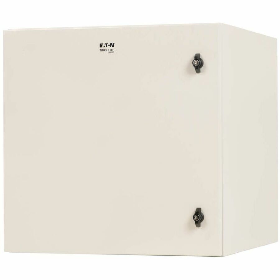 Eaton Tripp Lite Series SmartRack Industrial Enclosure with Lock - NEMA 4, Wall Mount, Metal Construction, 23 in. Depth, 12U, Gray — SRN4G12U