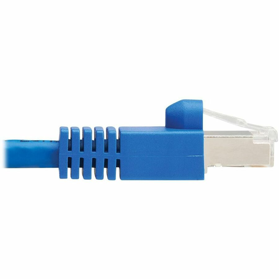 Eaton Tripp Lite Series Cat8 40G Snagless SSTP Ethernet Cable (RJ45 M/M), PoE, Blue, 3 ft. (0.9 m) — N272-F03-BL