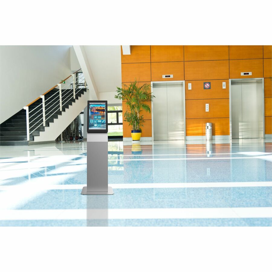 Peerless-AV® Landscape/Portrait Kiosk fits most 15" , 22" , or 32" Displays — KIP522-S