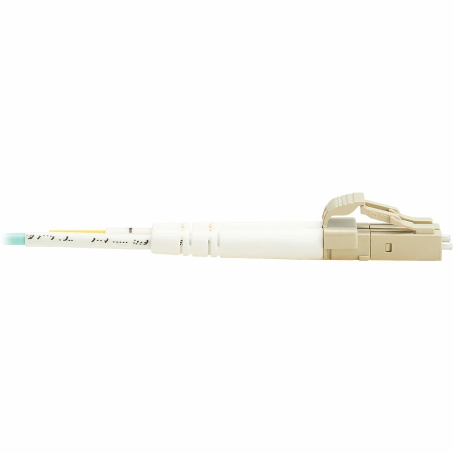 Eaton Tripp Lite Series 10Gb/40Gb/100Gb Duplex Multimode 50/125 OM4 LSZH Fiber Patch Cable (LC/LC), Aqua, 10M (32.8 ft.), TAA — N820-10M-OM4TAA