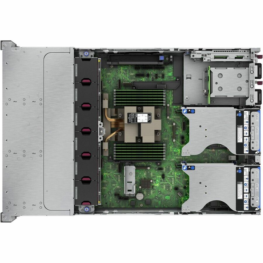 HPE ProLiant DL345 G11 2U Rack Server - 1 EPYC 9124 3 GHz - 32 GB RAM - 12Gb/s SAS Controller — P66777-B21
