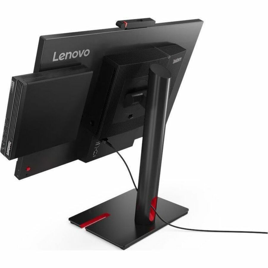 Lenovo ThinkCentre M70q Gen 5 12TD001NUS Desktop Computer - Intel Core i7 14th Gen i7-14700T - vPro Technology - 16 GB - 256 GB SSD - Tiny - Black — 12TD001NUS