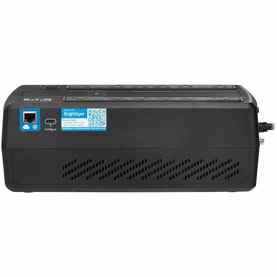 Eaton Tripp Lite Series 750VA 450W 120V Line-Interactive Cloud-Connected UPS with Remote Monitoring, 12 NEMA 5-15R Outlets (6 Surge + 6 Surge and Battery Backup), 5-15P Plug, Desktop — AVR750UNC