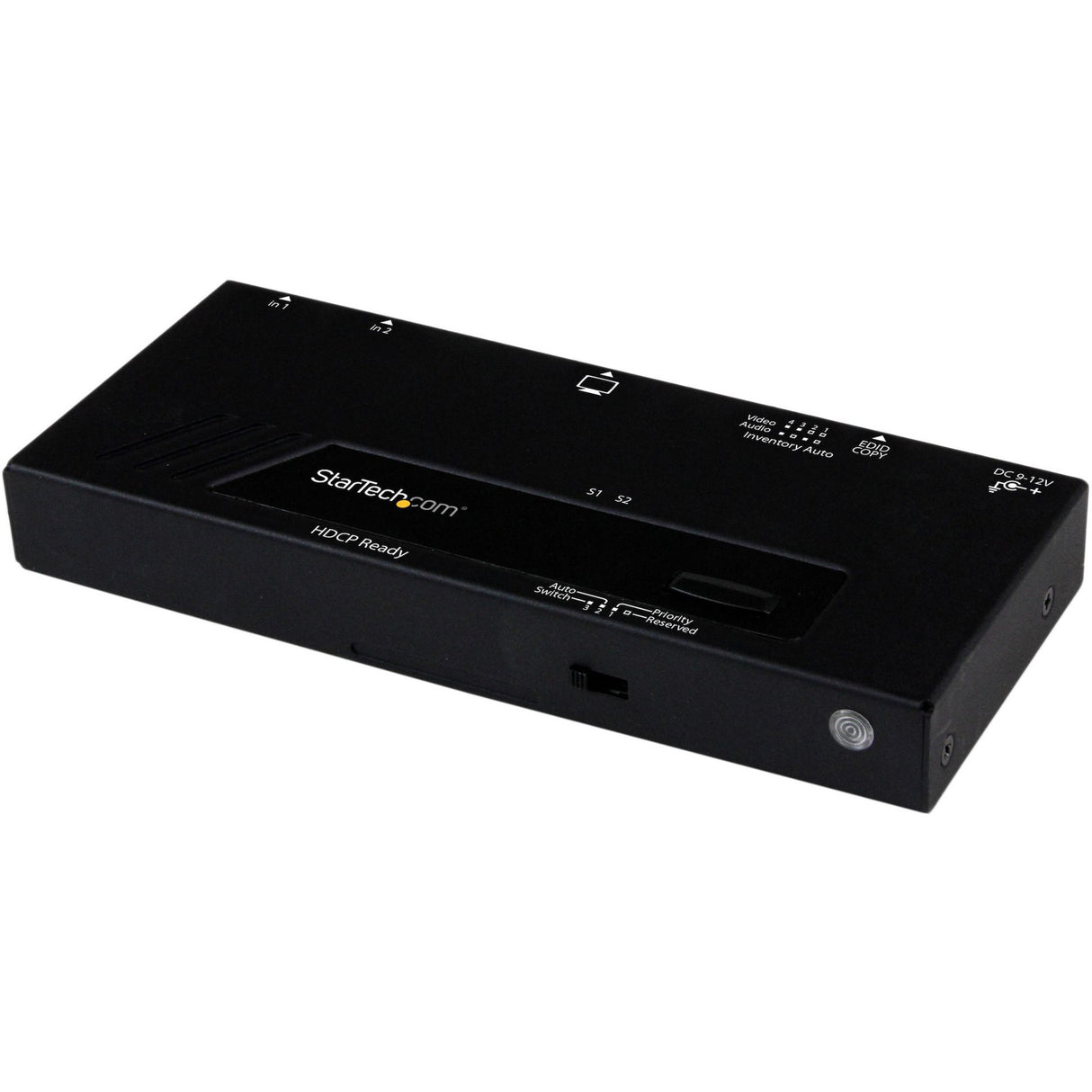 StarTech.com 2 Port HDMI Switch w/ Automatic and Priority Switching - 1080p — VS221HDQ