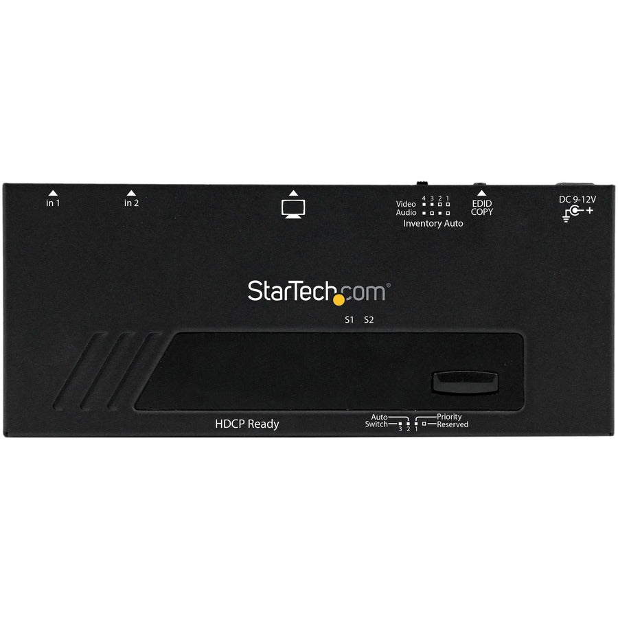 StarTech.com 2 Port HDMI Switch w/ Automatic and Priority Switching - 1080p — VS221HDQ