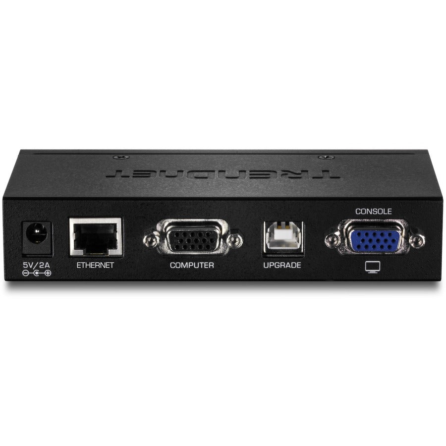 TRENDnet KVM Extension Kit, Extend Keyboard/Video/Mouse Controls, up to 100 Meters (328 ft.), Hot-Keys, Transmitter, Receiver, PS/2, VGA, TK-EX4