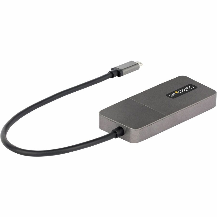 StarTech.com 3-Port USB-C Multi-Monitor Adapter, Type-C to 3x HDMI MST Hub, Triple 4K60Hz HDMI Laptop Display Extender / Splitter, Windows — MST14CD123HD