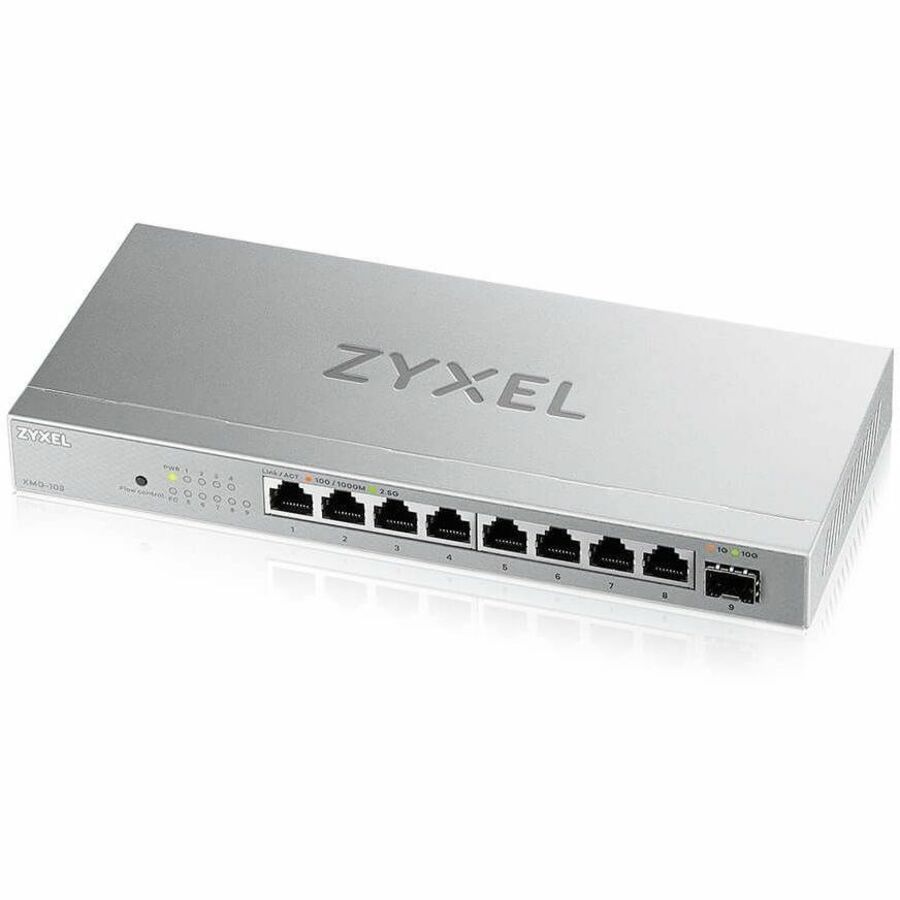 ZYXEL 8-Port 2.5G Unmanaged Switch with 10G Uplink — XMG108