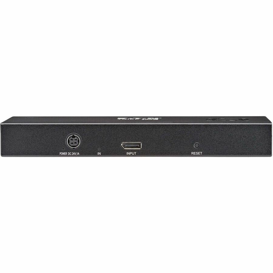 Eaton Tripp Lite Series 3-Port DisplayPort to DisplayPort Splitter/Extender Kit over Cat6, MST Hub, 8K/4K 60 Hz, DP 1.4, Up to 230 ft. (70 m), TAA — B156E-003-8K-K