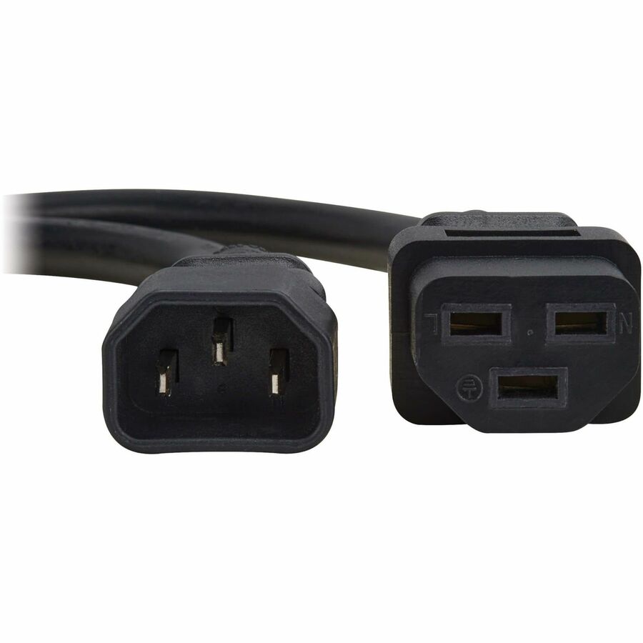 Eaton Tripp Lite Series Power Cord, C14 to C21 - Heavy-Duty, 15A, 250V, 14 AWG, 2.5 ft. (0.76 m), Black — P037-2P5