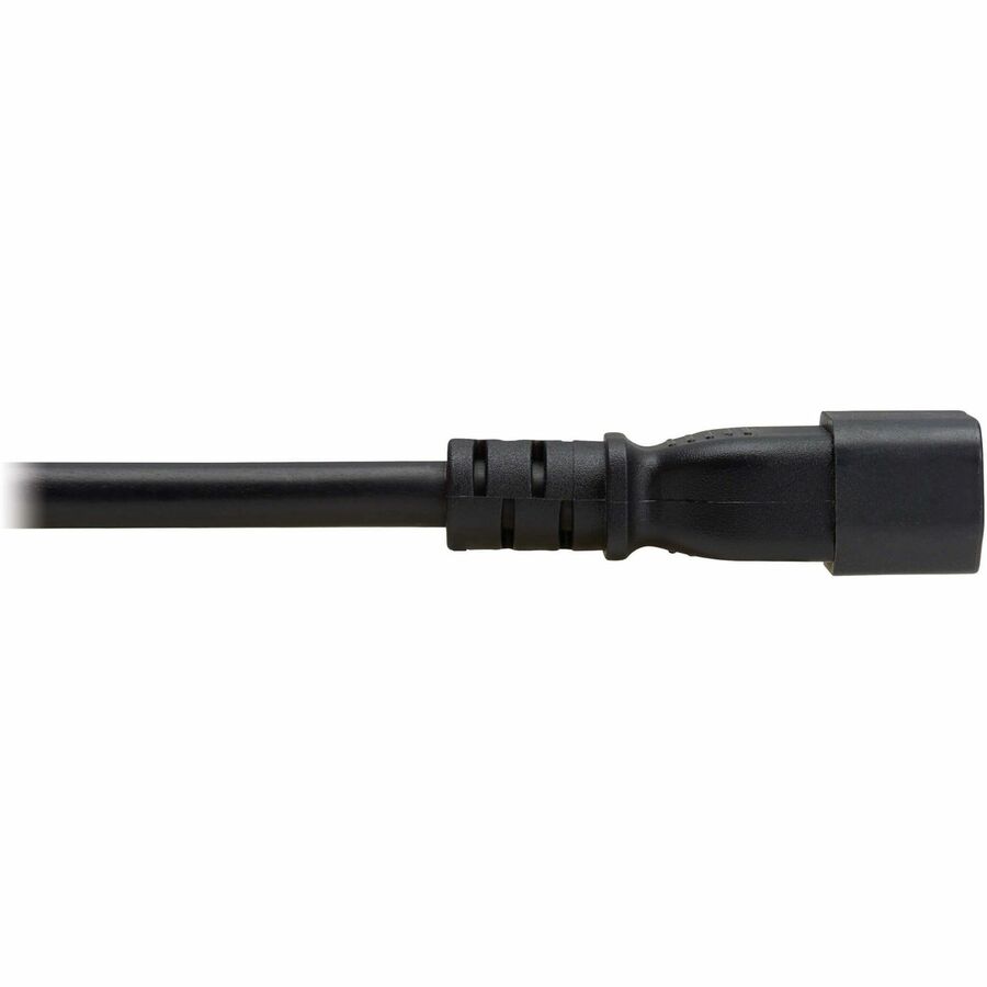 Eaton Tripp Lite Series Power Cord, C14 to C21 - Heavy-Duty, 15A, 250V, 14 AWG, 2.5 ft. (0.76 m), Black — P037-2P5
