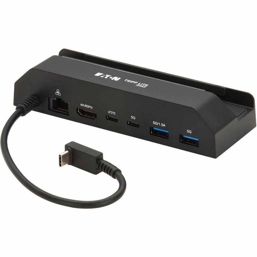 Eaton Tripp Lite Series USB-C Docking Station for Steam Deck and ROG Ally - 4K 60 Hz HDMI, USB Hub, Gigabit Ethernet, 100W PD Charging — U442-DOCKSD-1