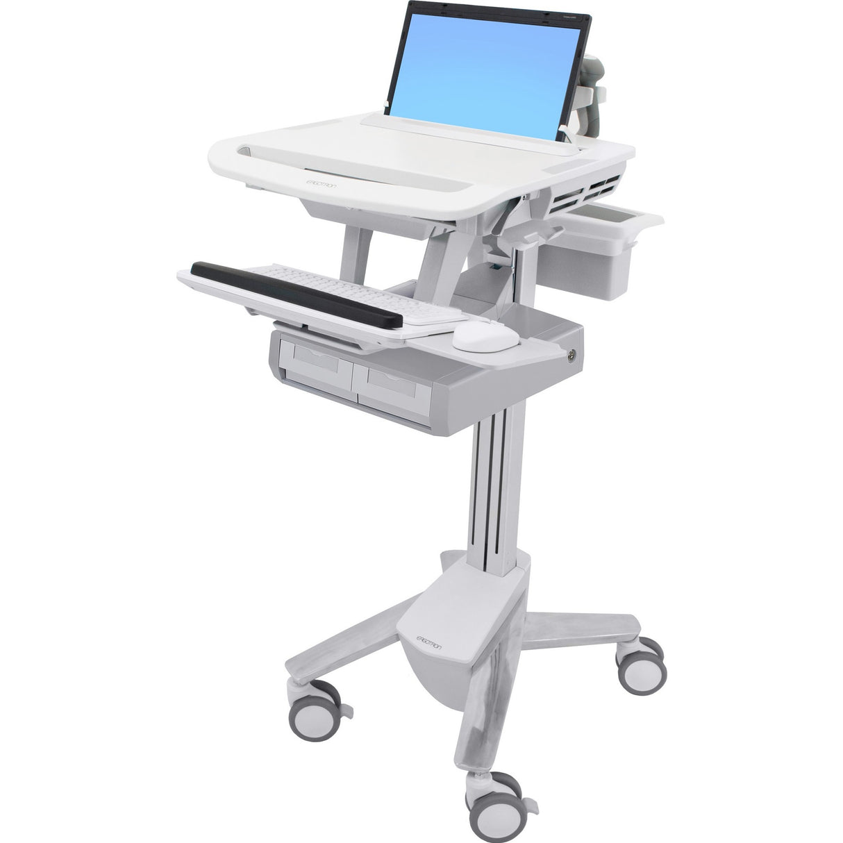 Ergotron StyleView Laptop Cart, 2 Drawers (2x1) — SV43-11A0-0