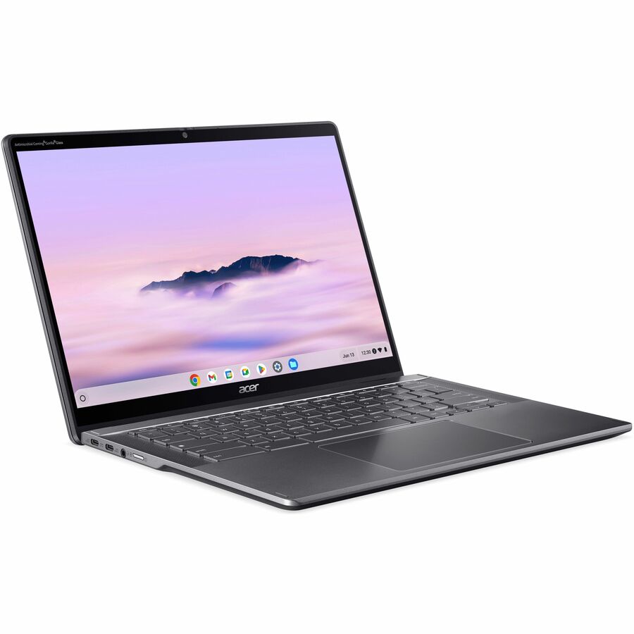 Acer Chromebook Plus Spin 514 CPE594-1N CPE594-1N-316H 14" Touchscreen Convertible 2 in 1 Chromebook - WUXGA - Intel Core 3 100U - 16 GB - 256 GB SSD - English (US) Keyboard - Iron — NX.JJ5AA.001