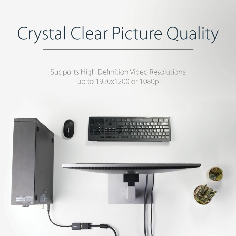 StarTech.com DisplayPort to VGA Video Adapter Converter — DP2VGA2