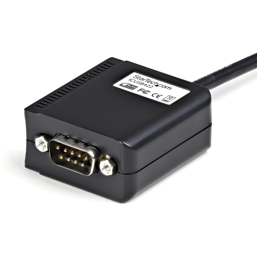 StarTech.com 6ft (1.8m) 1-Port Professional RS422/485 USB Serial Cable Adapter with COM Retention, USB to RS422 Adapter - TAA — ICUSB422