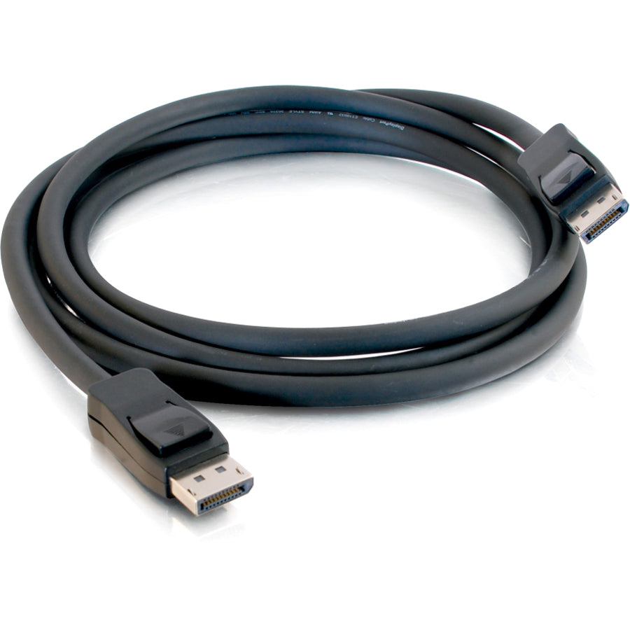 C2G 6ft DisplayPort Cable, 4K 60Hz, DisplayPort Male to DisplayPort Male, 10.8Gbps, 12 bpc, 36 bpp — 24904
