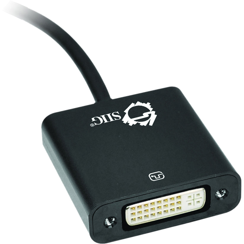 SIIG DisplayPort to DVI Adapter Converter — CB-DP0P11-S1