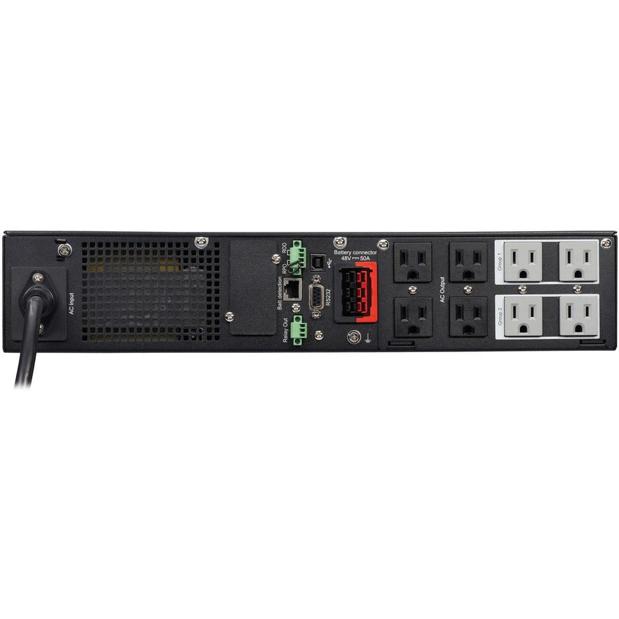 Eaton Tripp Lite Series SmartPro 1000VA 1000W 120V Line-Interactive Sine Wave UPS - 8 Outlets, Extended Run, Network Card Option, LCD, USB, DB9, 2U Rack/Tower — SMART1000RMXL2U