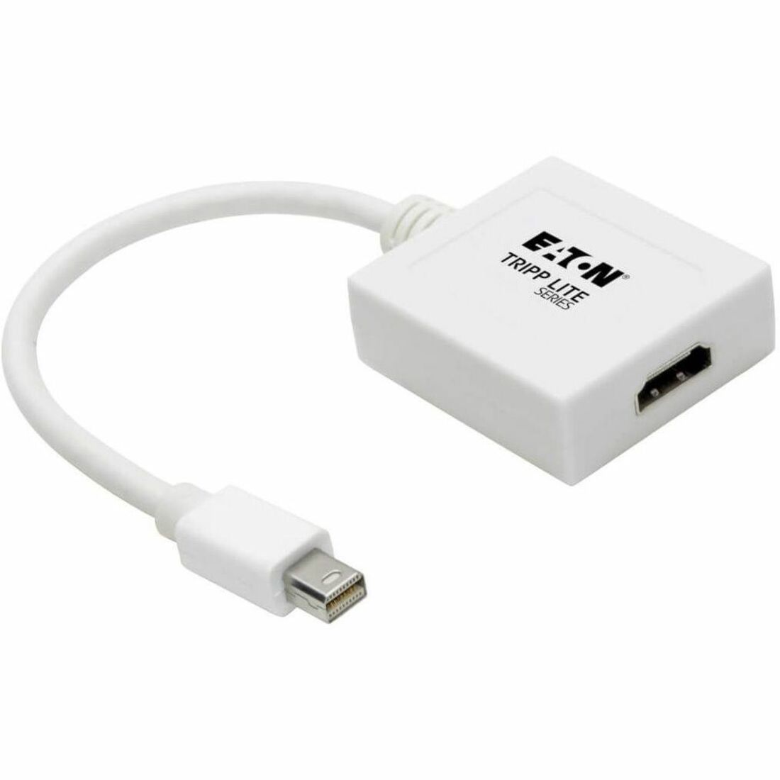 Eaton Tripp Lite Series Mini DisplayPort to HDMI Adapter Cable (M/F), 6 in. (15.2 cm), TAA — P137-06N-HDMI