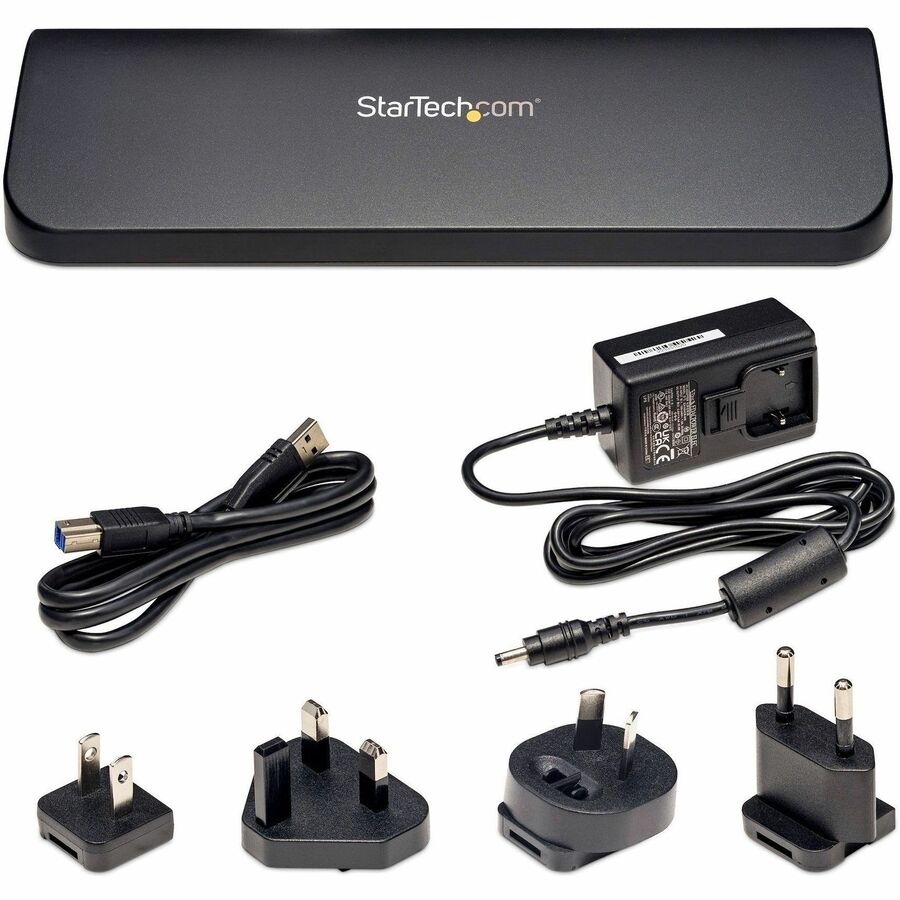 StarTech.com USB 3.0 Docking Station - Compatible with Windows / macOS - Supports Dual Displays - HDMI and DVI - DVI to VGA Adapter Included - USB3SDOCKHD — USB3SDOCKHDV