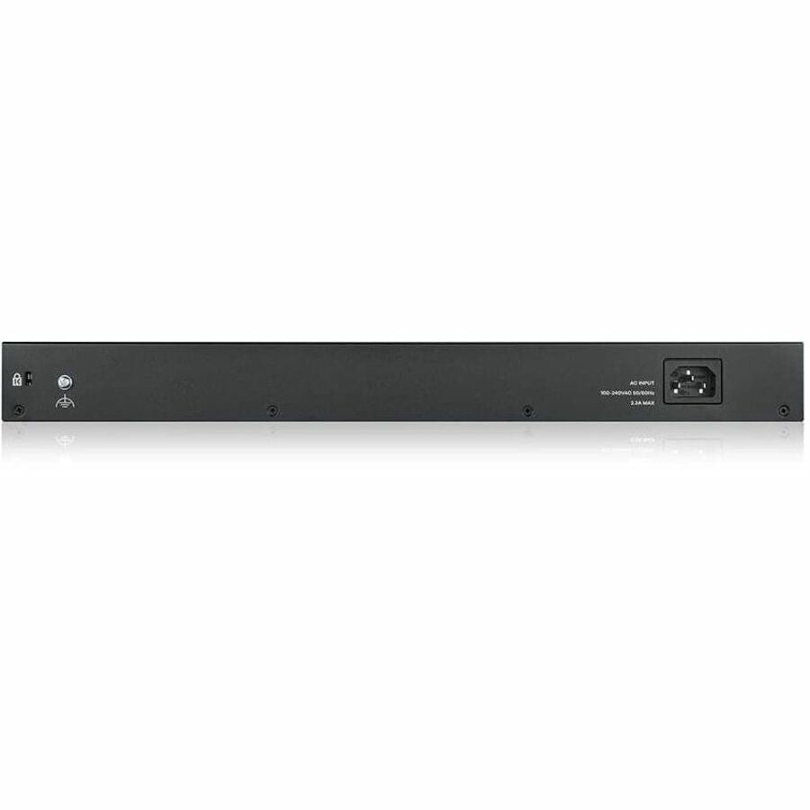 ZYXEL GS1900-24HPv2 24-Port Gigabit Smart Managed PoE Switch | 24 PoE+ Ports at 170W with 2 SFP Uplinks | TAA Compliant — GS1900-24HPV2