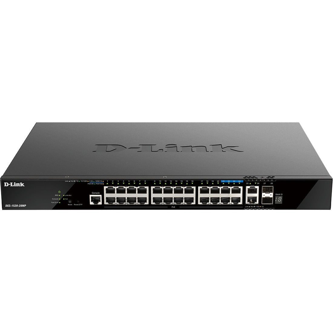 D-Link DGS-1520-28MP Layer 3 Switch — DGS-1520-28MP