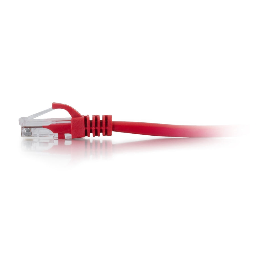 C2G 5ft Cat6a Snagless Unshielded (UTP) Ethernet Cable - Cat6a Network Patch Cable - PoE - Red — 50802