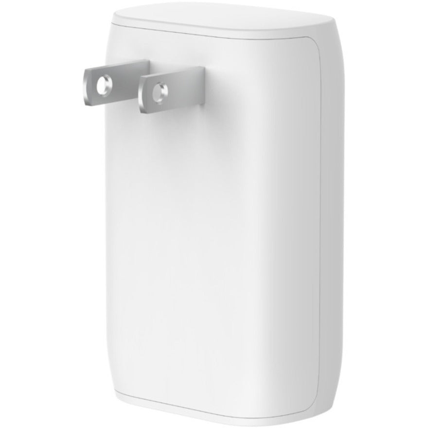 Belkin BoostCharge Dual Wall Charger with PPS (USB-C Cable with Lightning Connector included) - Power Adapter — WCB007dq1MWH-B5