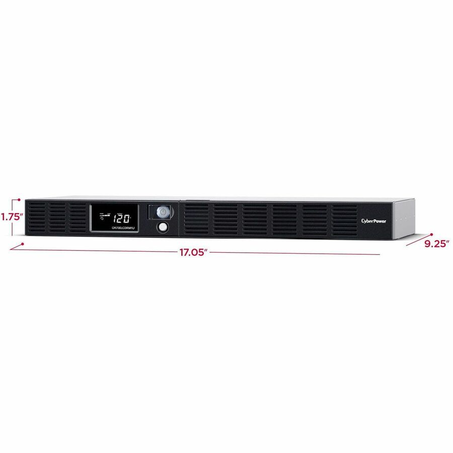 CyberPower OR700LCDRM1U Smart App LCD UPS Systems — OR700LCDRM1U