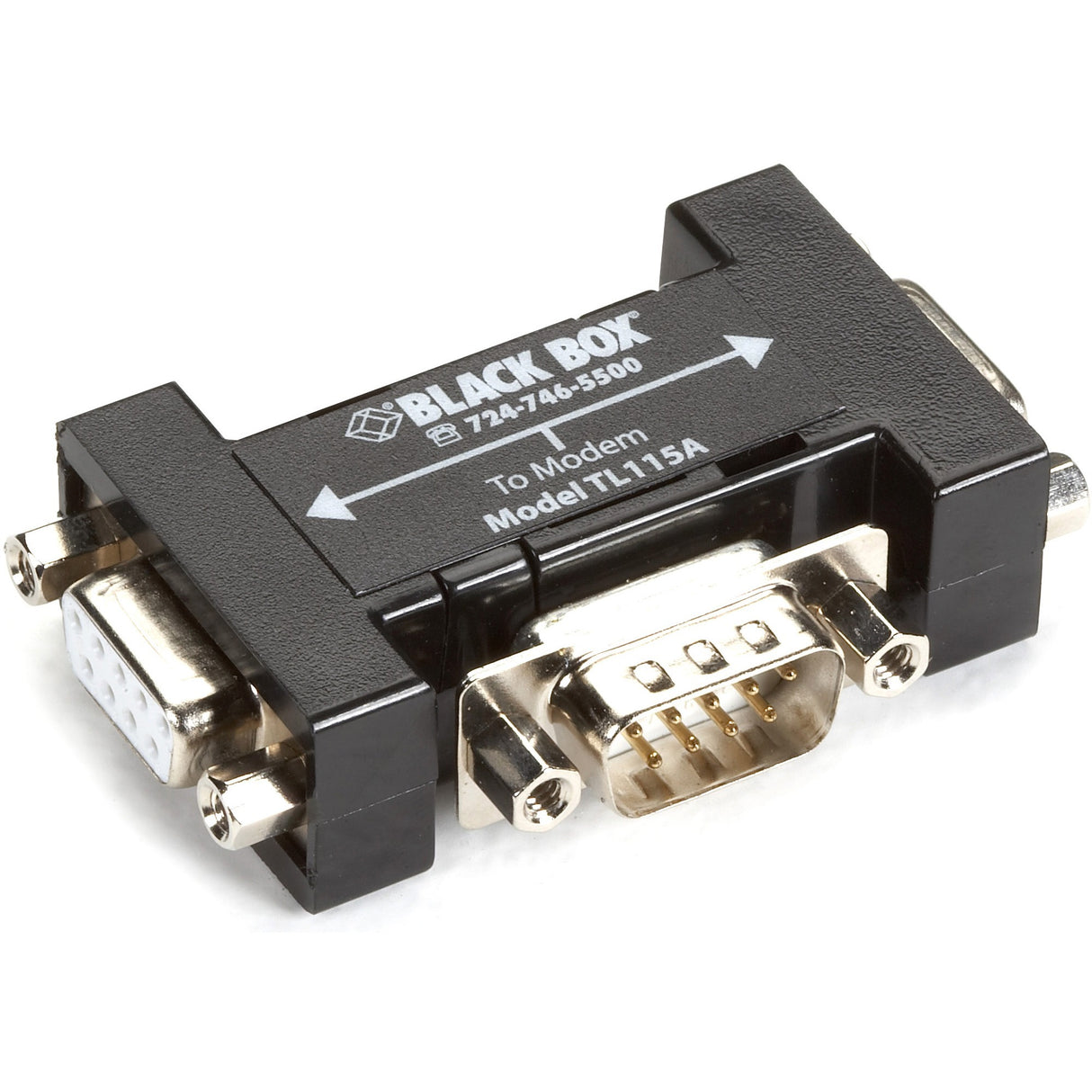 Black Box DB9 2-to-1 Modem Splitter — TL115A