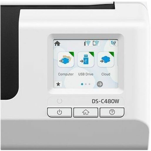 Epson DS-C480W Sheetfed Scanner - 600 dpi Optical — B11B269202