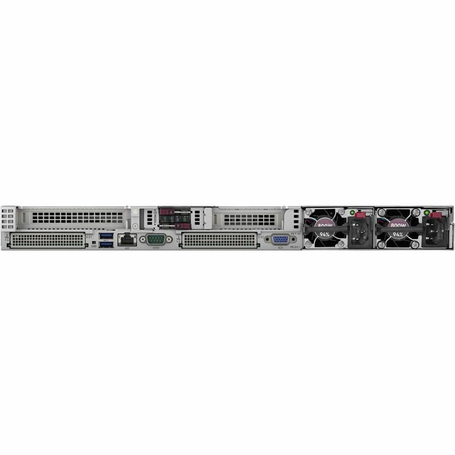 HPE SMART CHOICE ProLiant DL360 Gen11 1U Rack Server - 1 x Intel Xeon Silver 4510 2.4 GHz - 64 GB RAM - 960 GB SSD - (2 x 480GB) SSD Configuration - Serial ATA/600, 12Gb/s SAS Controller — P71686-005