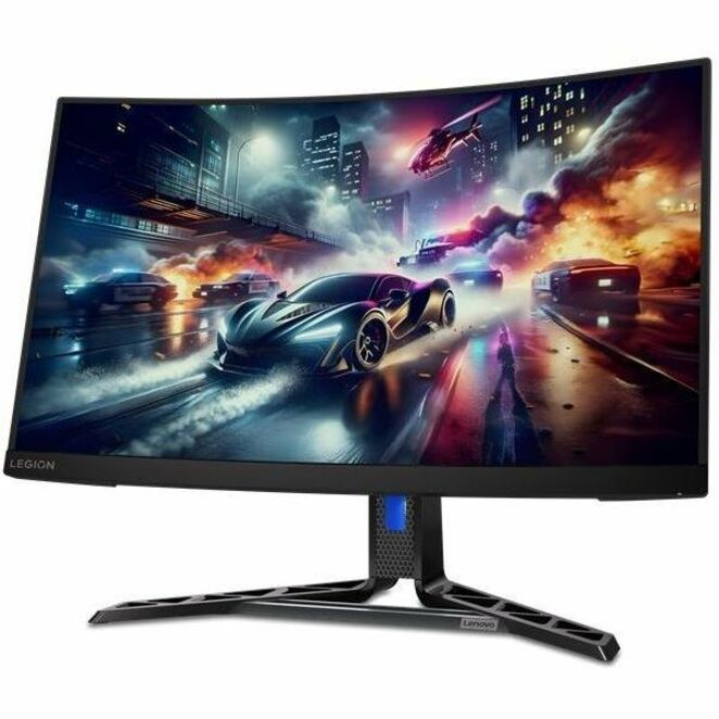 Lenovo Legion R27qc-30 27" Class WQHD Curved Screen Gaming LED Monitor - 16:9 - Raven Black — 67C6GAC2US