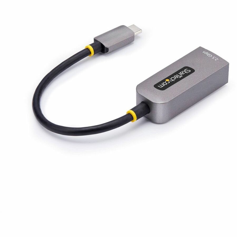 StarTech.com 2.5GbE USB-C to Ethernet Adapter, NBASE-T NIC, USB 3.0 Type-C 2.5/1G Multi Speed Network, USB 3.1 RJ45, Thunderbolt Compatible — C22G-USB-ETHERNET