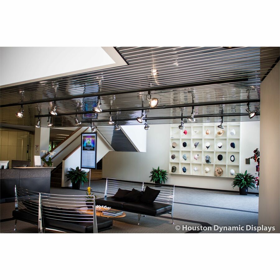 Peerless-AV® Modular Series Floor-to-Ceiling Kit for up to 75" Displays — MOD-FCSKIT300-B