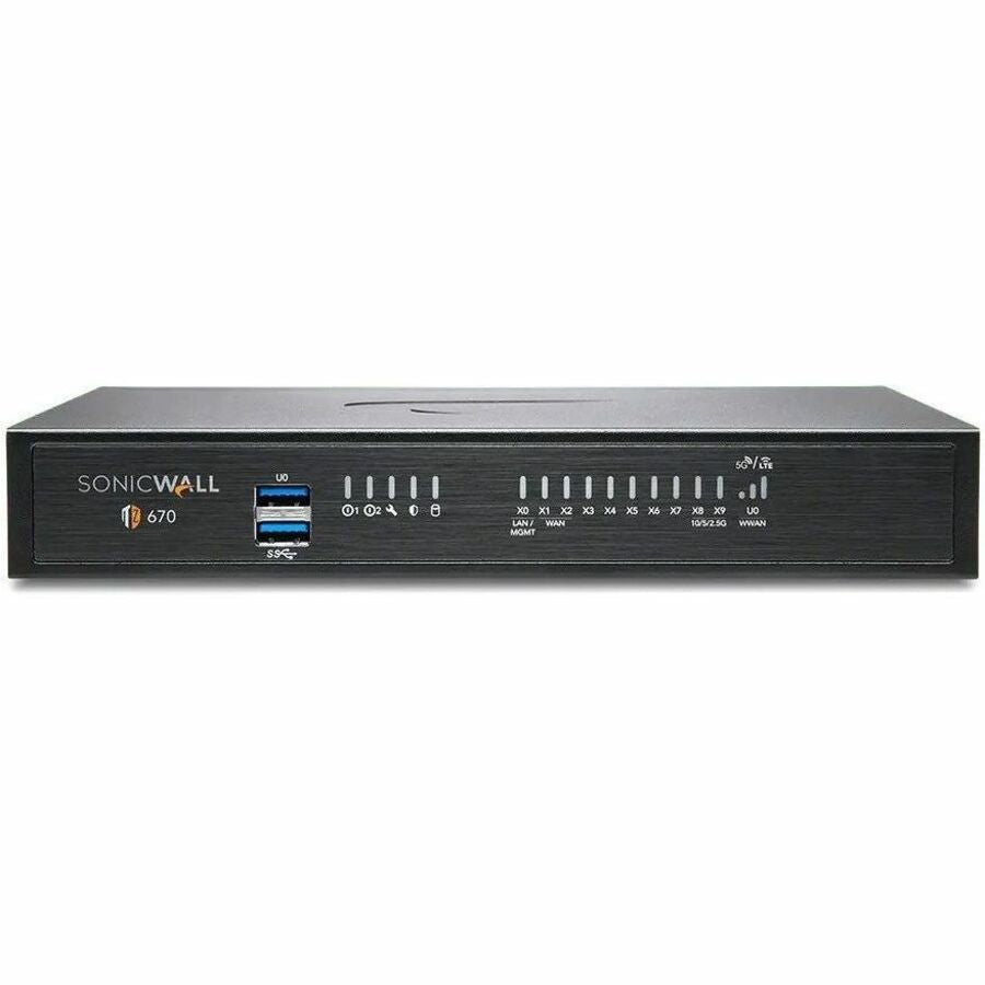 SonicWall TZ670 Network Security/Firewall Appliance — 03-SSC-3028