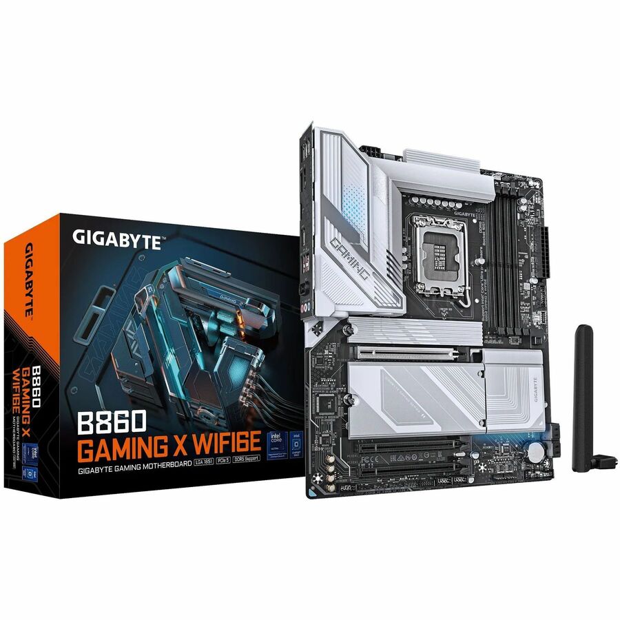 Gigabyte Ultra Durable B860 GAMING X WIFI6E Gaming Desktop Motherboard - Intel B860 Chipset - Socket LGA-1851 - ATX — B860 GAMING X WIFI6E